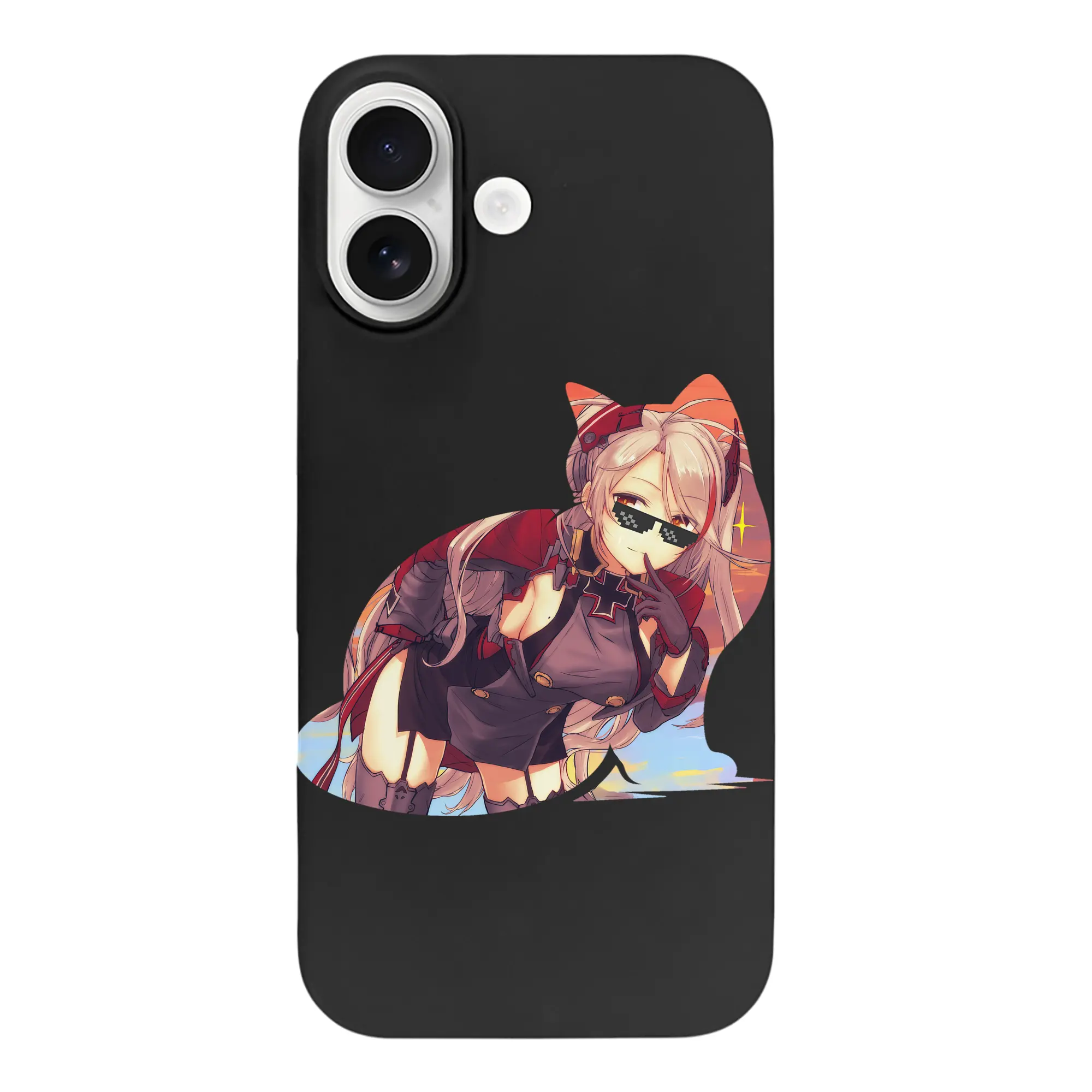 アズールレーン グッズ,プリンツ・オイゲン - iPhone 17 シリーズ シリコンケース 薄型 耐衝撃 指紋防止 ソフトタッチカバー 精密フィット 傷防止 保護ケース iPhone 17/17 Air/17 Pro/17 Pro Max 対応